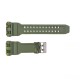 Ремешок для часов Skmei 1637CMGN Camo Green каучуковый камуфляжный длиной 26.5 см