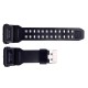 Ремешок для часов Skmei 1520BK Black черный каучуковый, длина 26.5 см