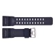 Ремешок для часов Skmei 1283/1277/1384BK Black, черный каучуковый браслет 25.5 см