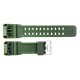 Ремешок для часов Skmei 1283/1277/1384AG Army Green каучуковый зеленый (1051-0528)
