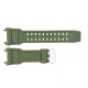 Ремешок для часов Skmei 1343AG Army Green зеленый каучуковый 26 см