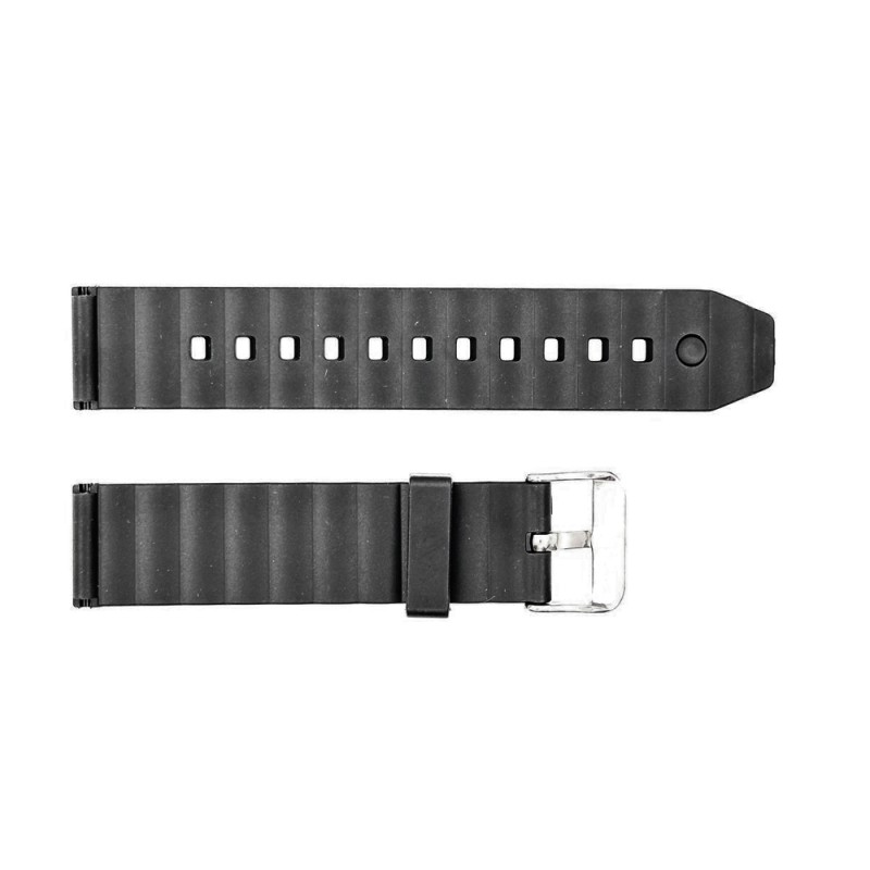 Ремешок для часов Skmei 1895BKBK Black-Black 20 мм каучуковый черный