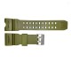 Ремінець для годинника Skmei 2396/1155/1155B Army Green, каучуковий, довжина 26 см (1051-0553)