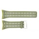 Ремешок для часов Skmei 1251/1250/1360/1167 Army Green зеленый каучуковый 25 см