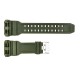 Ремешок для часов Skmei 1637AG Army Green зеленый каучуковый 26.5 см