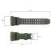 Ремешок для часов Skmei 1637AG Army Green зеленый каучуковый 26.5 см