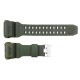 Ремешок для часов Skmei 1637AG Army Green зеленый каучуковый 26.5 см