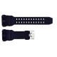Ремешок для часов Skmei 1637BK Black каучуковый черный 26.5 см (1051-0562)