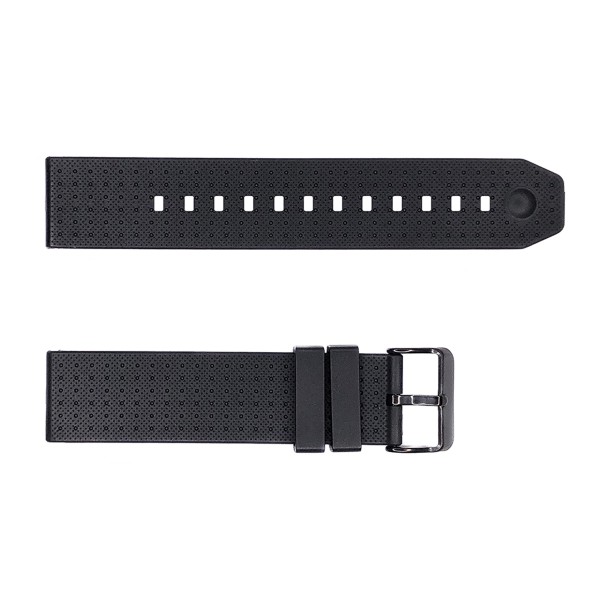 Ремінець для годинника Skmei 1502BK Black 22 мм каучуковий чорний для Skmei 1502