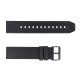 Ремінець для годинника Skmei 1502BK Black 22 мм каучуковий чорний для Skmei 1502