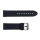 Ремінець для годинника Skmei 1469BK Black 24 мм чорний силіконовий