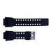 Ремінець для годинника Casio G-Shock Black 1051-0607 чорний каучуковий 22 мм