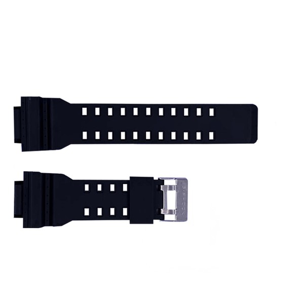 Ремінець для годинника Casio G-Shock Black 1051-0607 чорний каучуковий 22 мм