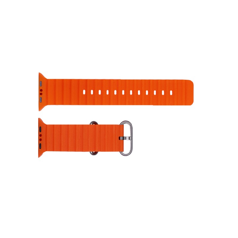 Силиконовый ремешок Ocean для Apple Watch 42/44/45/49 mm Orange (1051-0620)