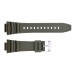 Ремешок для часов Skmei 1454AG Army Green зеленый каучуковый для Skmei 1454