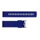 Ремешок Skmei для часов 1416/1418/1426/1866 Blue-Black 22 мм каучуковый (1051-0656)