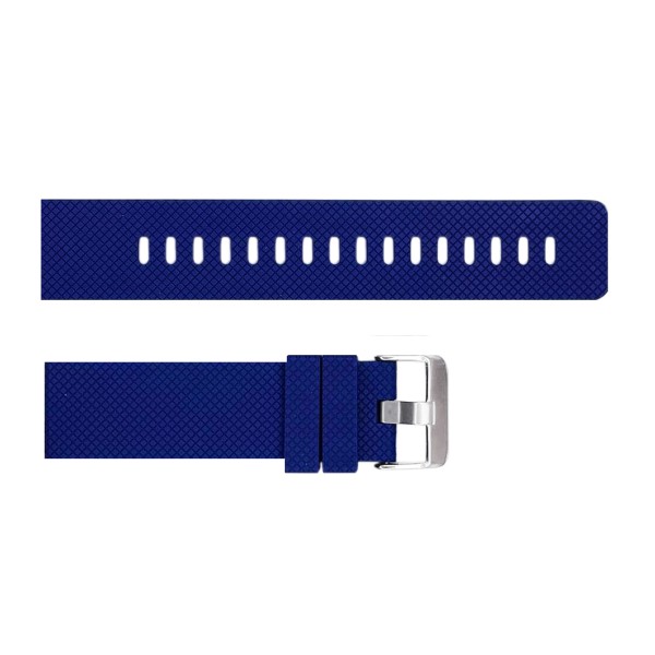 Ремешок Skmei для часов 1416/1418/1426/1866 Blue-Black 22 мм каучуковый (1051-0656)