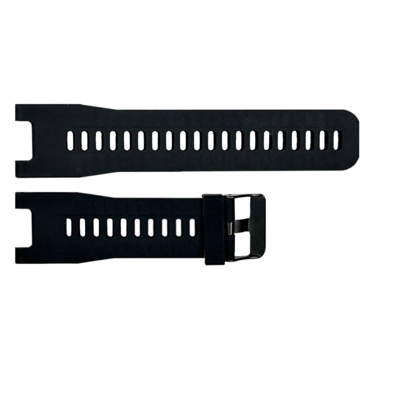 Ремешок Lemfo для смарт часов G18 Black силиконовый черный (SKU: 1051-0694)