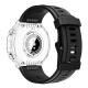 Ремешок для смарт часов Modfit ProTrainer GPS Black, черный силиконовый браслет 21.2 см