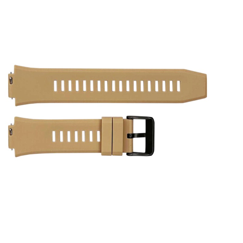 Ремешок для смарт часов Modfit Armor Khaki (бежевый силиконовый ремешок)