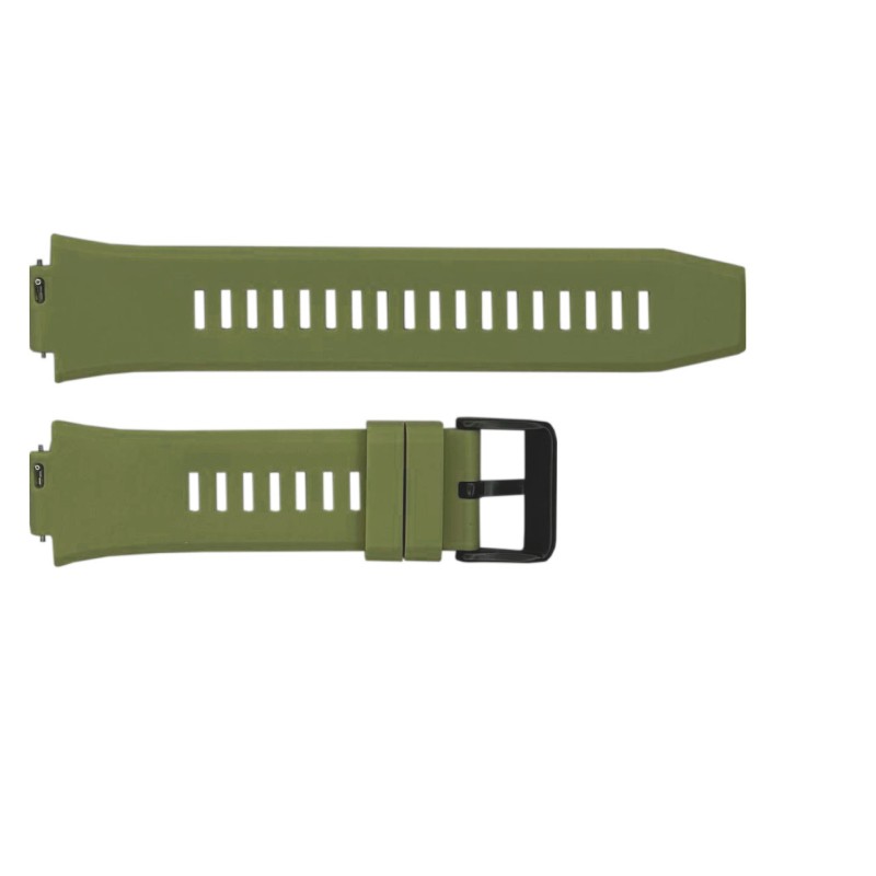 Силиконовый ремешок Lemfo для смарт-часов MK66 Army Green (1051-0705) Зеленый