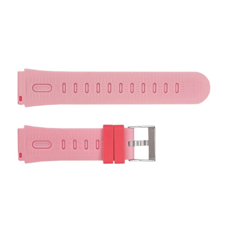Ремінець для смарт годинника Lemfo DF91 Pink силіконовий рожевий 19 см