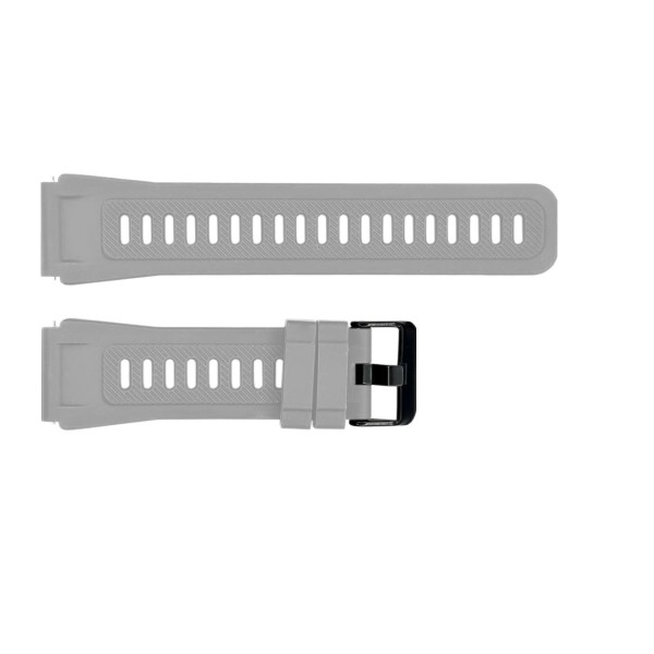 Ремінець для смарт-годинника Lemfo K22 Grey (SKU: 1051-0732) — сірий силіконовий браслет