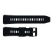 Силиконовый ремешок Lemfo для смарт часов K59 Black (1051-0735) черный 21.1 см