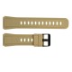 Силиконовый ремешок Lemfo для смарт часов K55, цвет Khaki (21 см)
