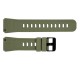 Ремешок Lemfo для смарт часов K55 Army Green, силиконовый браслет 21 см, цвет Зеленый