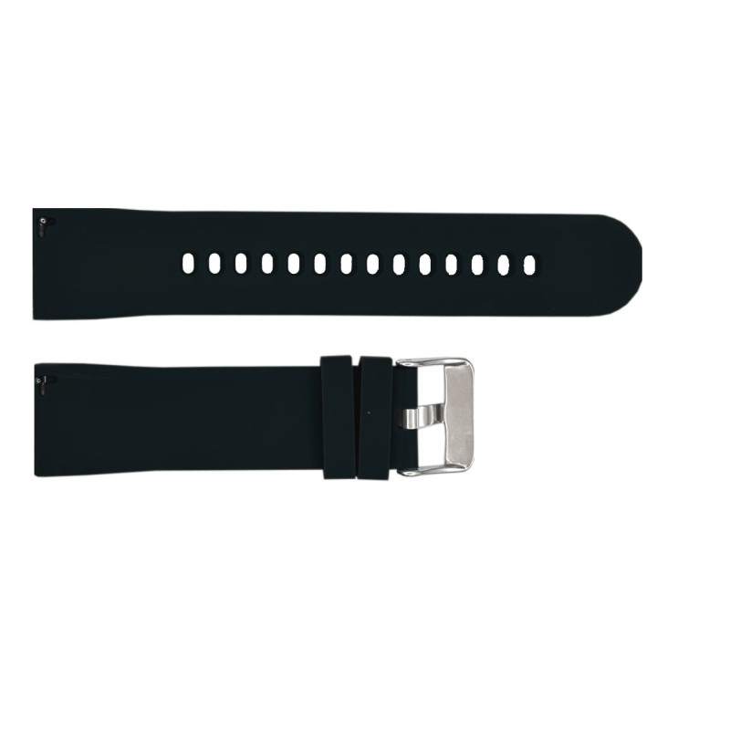 Ремешок для смарт часов Modfit Business Black силиконовый черный (1051-0785)