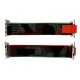 Нейлоновий ремінець Bez-brenda 42/44/45/49 мм Black-Green-Red (1051-0802) для смарт-годинників