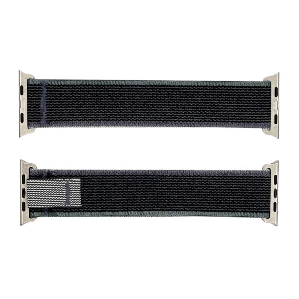 Нейлоновый ремешок Bez-brenda 42/44/45/49 мм Black-Green-Violet (1051-0803)