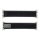 Нейлоновый ремешок Bez-brenda 42/44/45/49 мм Black-Green-Violet (1051-0803)
