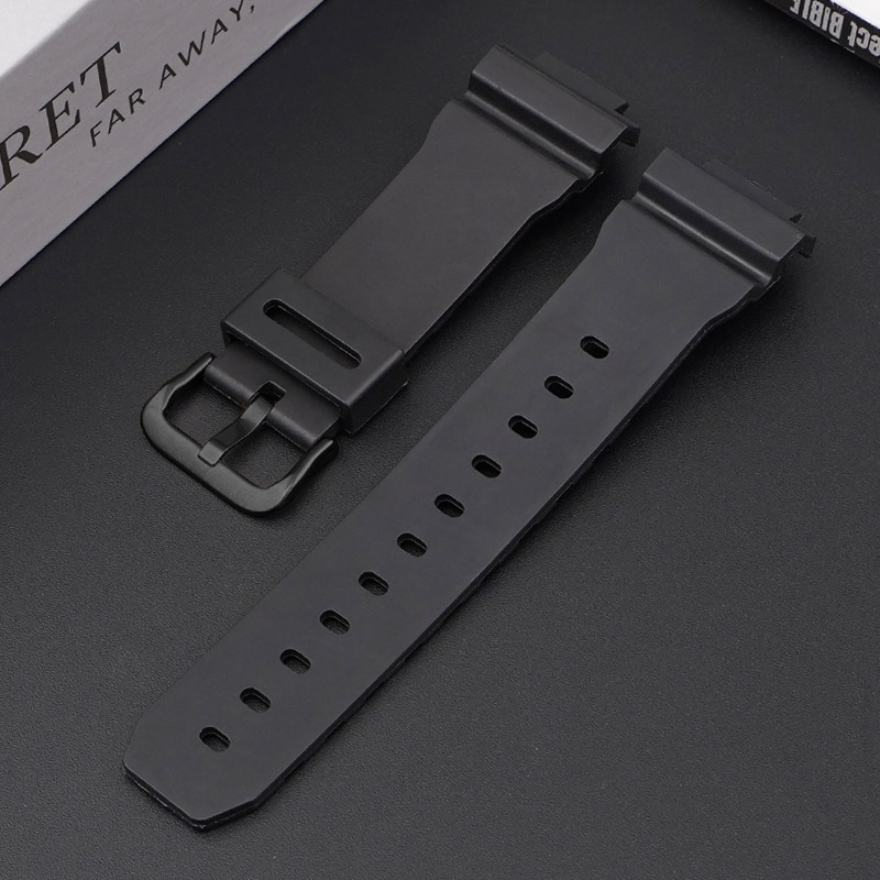 Ремінець Casio accessories для G-Shock DW-6900 Black BK поліуретановий чорний (1051-0828)