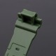 Ремешок для часов Casio G-Shock DW-6900 Orange BK оранжевый полиуретановый 20.4 см