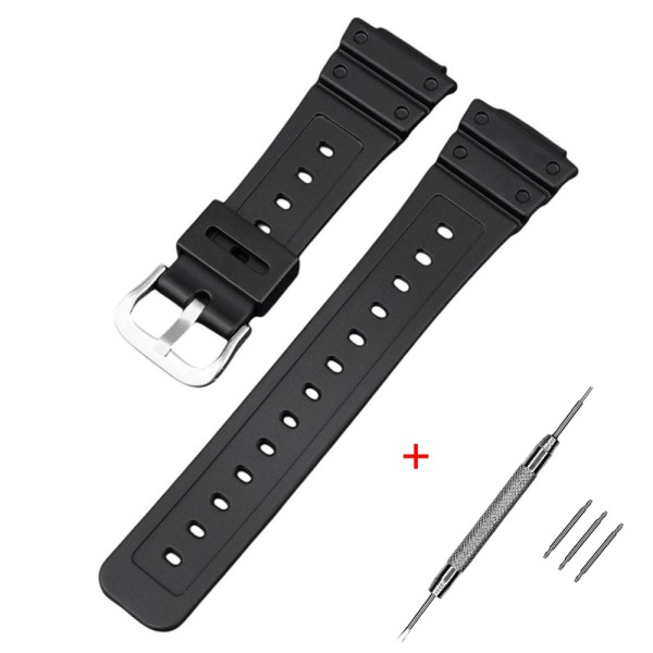 Ремешок Casio accessories для G-Shock GA-2100/2110 Черный Полиуретан (1051-0836)