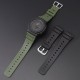 Ремешок для часов Casio G-Shock GA-2100 Army Green SI, полиуретановый зеленый браслет