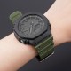 Ремешок для часов Casio G-Shock GA-2100 Army Green SI, полиуретановый зеленый браслет