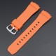 Ремінець Casio G-Shock GM-2100 Orange SI помаранчевий поліуретановий для GA-2100/2110