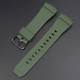 Ремешок для Casio G-Shock GM-2100 B Army Green BK зеленый полиуретановый 20,9 см
