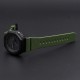 Ремешок для Casio G-Shock GM-2100 B Army Green BK зеленый полиуретановый 20,9 см