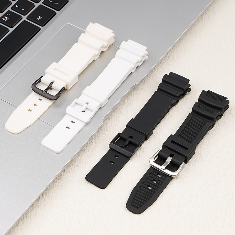 Ремінець Casio accessories для годинника MRW-200H білий поліуретановий 18.3 см
