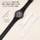 Ремешок для часов Casio MRW-200H All Black, полиуретановый черный аксессуар