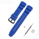 Ремешок Casio accessories для Casio G-Shock AE-1000/1200 Blue BK синий полимерный