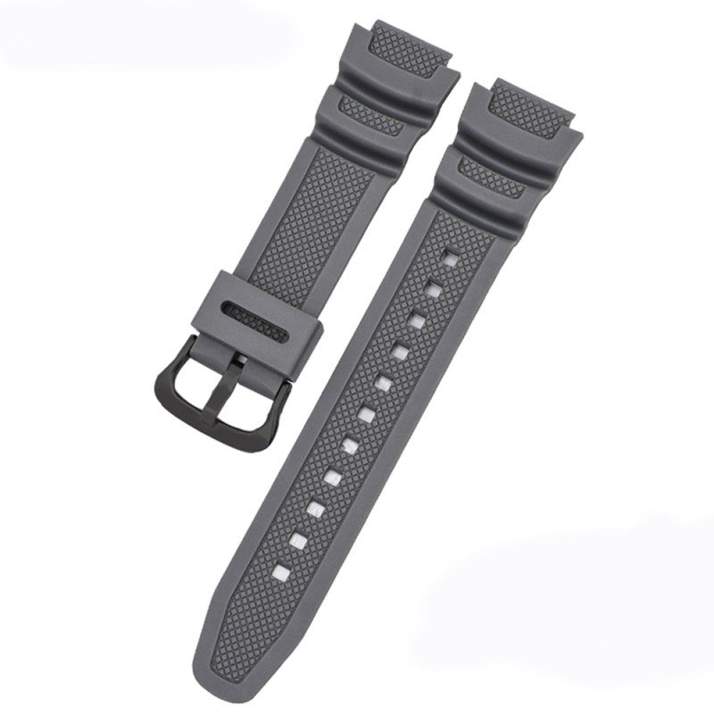 Ремешок Casio accessories для G-Shock AE-1000/1200 Gray BK полимерный серый (1051-0881)