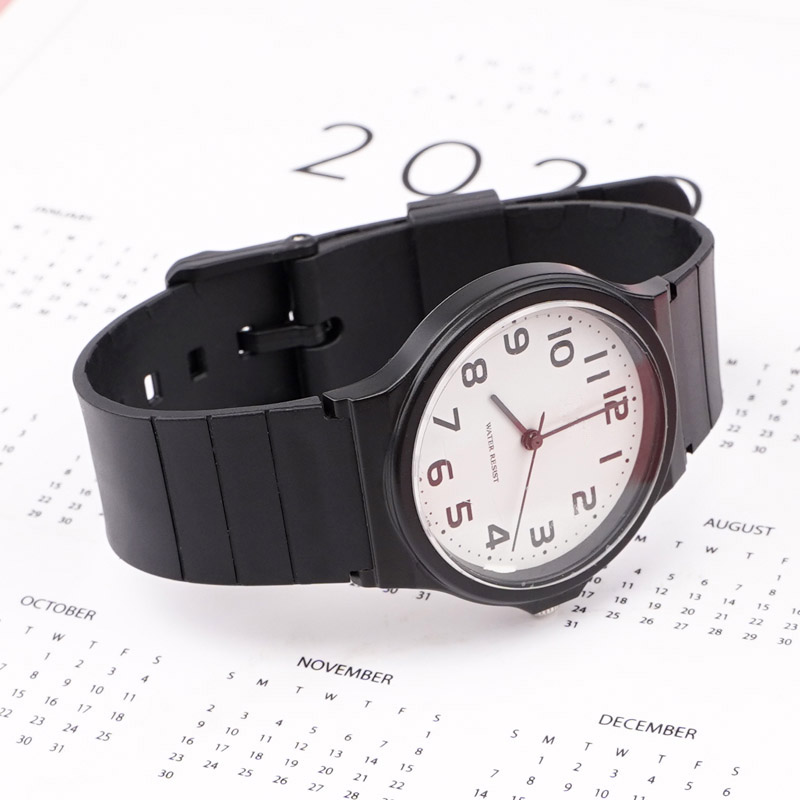 Ремешок для часов Casio MQ-24 All Black черный полиуретановый (SKU 1051-0886)