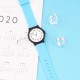 Ремінець для годинника Casio MQ-24 All Blue блакитний поліуретановий (1051-0887)
