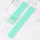 Ремешок для Casio MQ-24 All Light Green полиуретановый светло-зеленый (1051-0889)