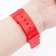 Ремінець для Casio MQ-24 All Red червоний поліуретановий (SKU 1051-0890)